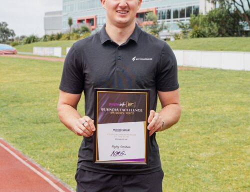 McCore Group Young Businessperson Of The Year Award – Runner Up – 2023 Purple Ink Business North Harbour Business Excellence Awards